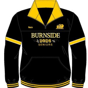 Burnside Y6 Seniors<br/> 1/4 Zip Fleece Top